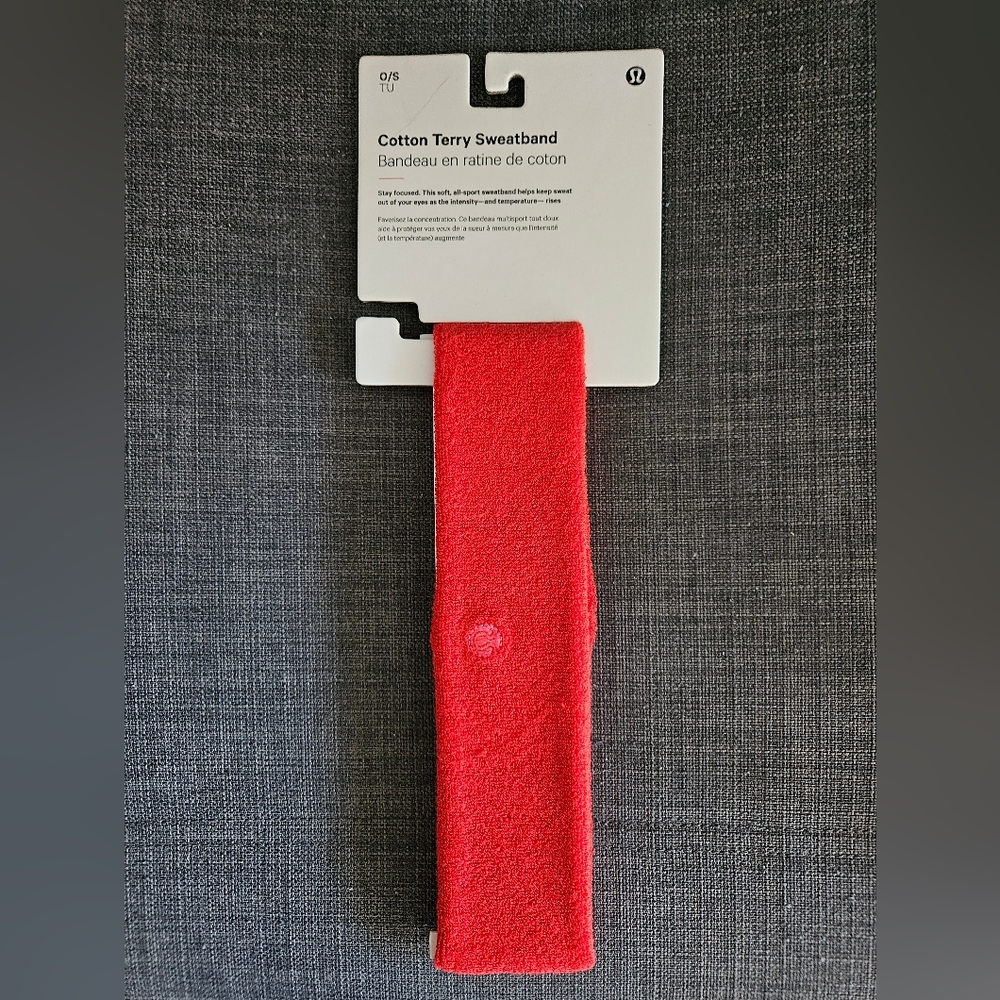 Lululemon Terry Cloth Sweatband